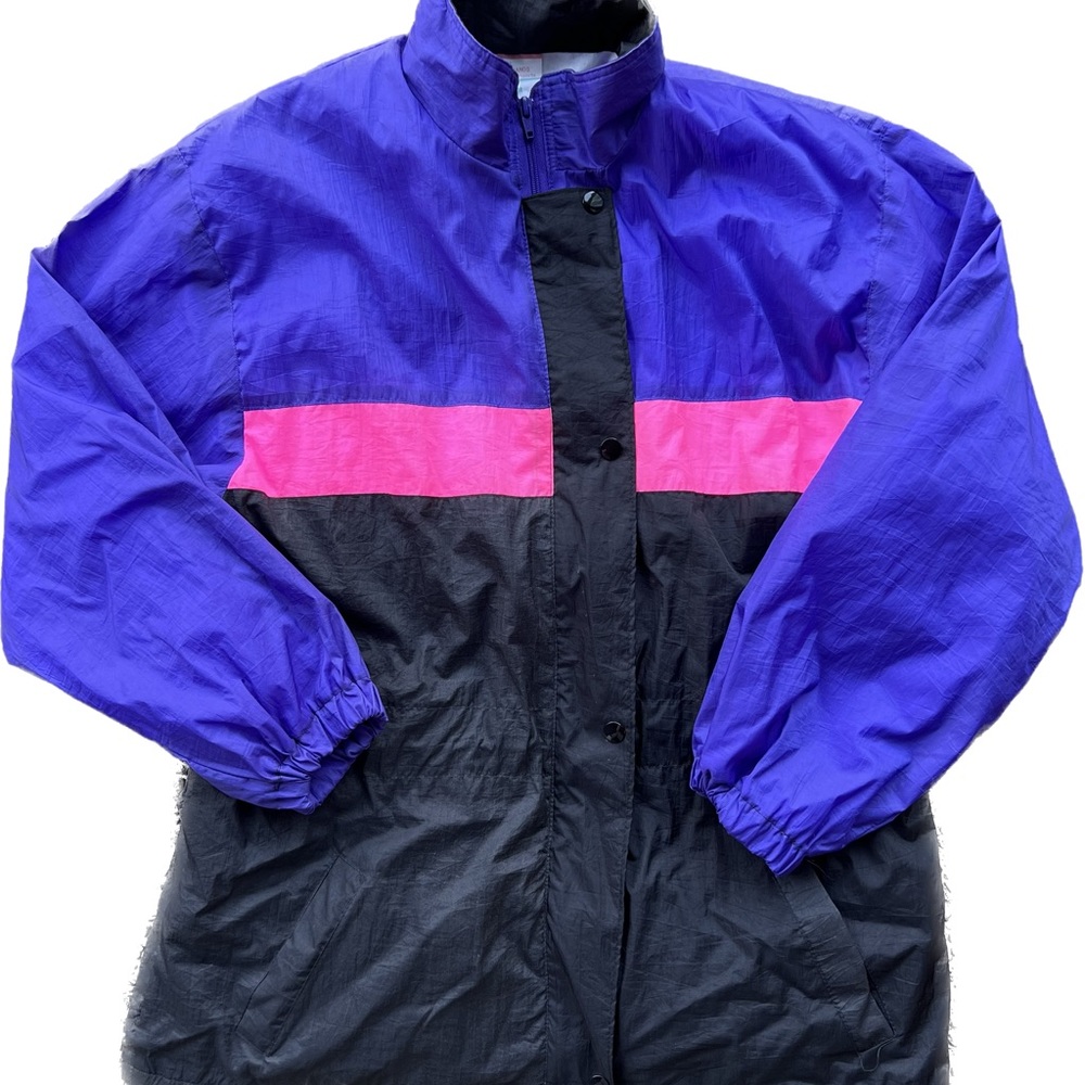 incredible vintage like new 80s windbreaker , medium - Picture 2 of 7